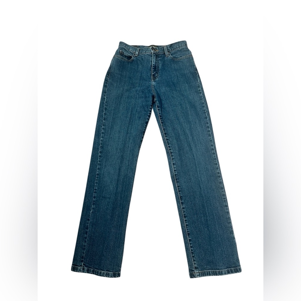 Eddie Bauer ClassicTall  Blue Specially Dyed Women's Jeans size 4